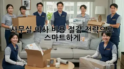 사무실 이사? 비용 절감 전략으로 스마트하게!